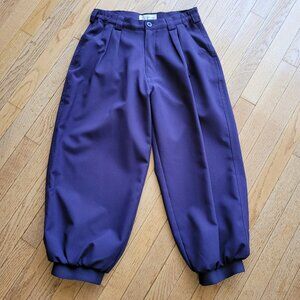 St. Andrews Traditional Golfwear Golf Pants Knickers Purple Plum 28